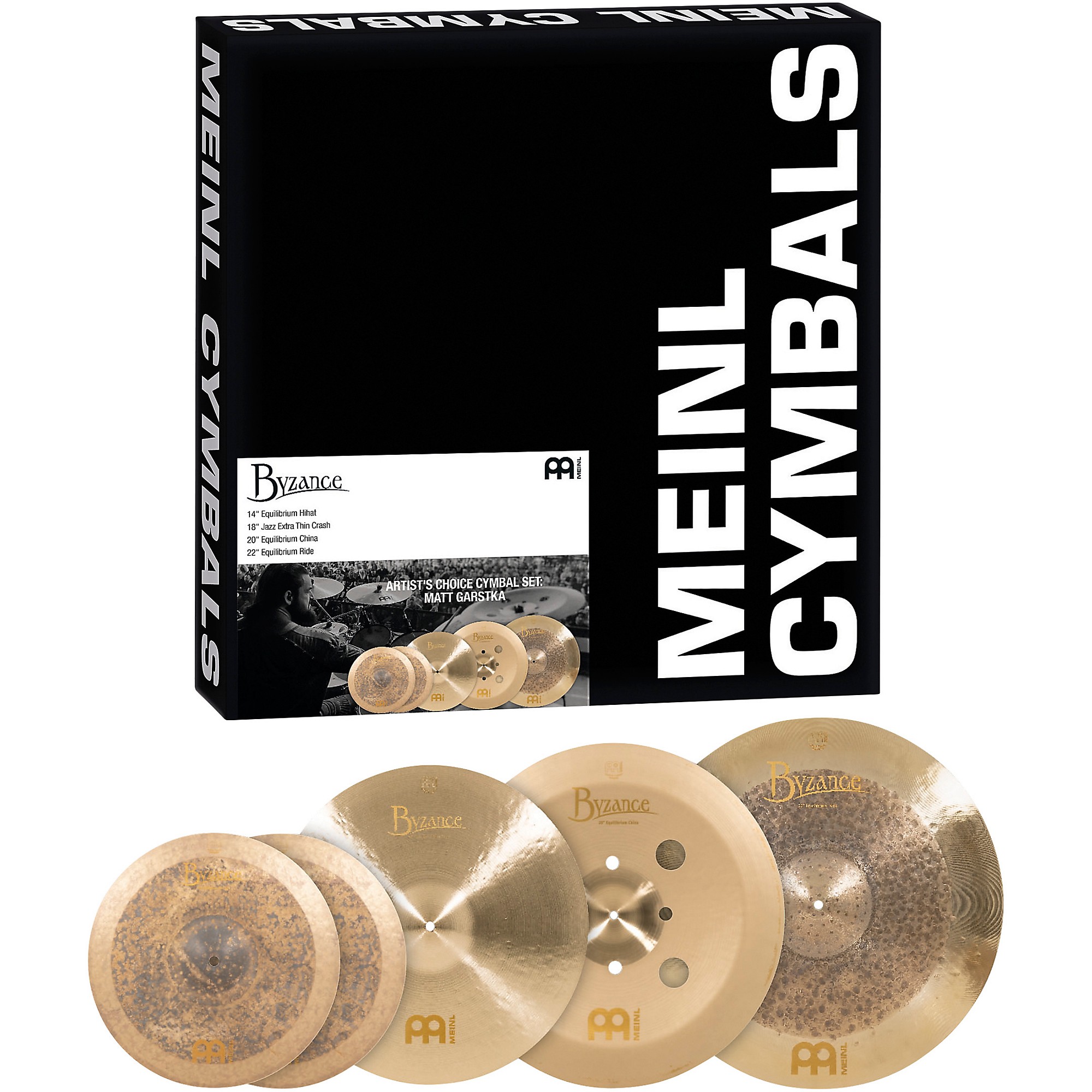 MEINL Byzance Artists Choice Cymbal Set: Matt Garstka | Guitar Center