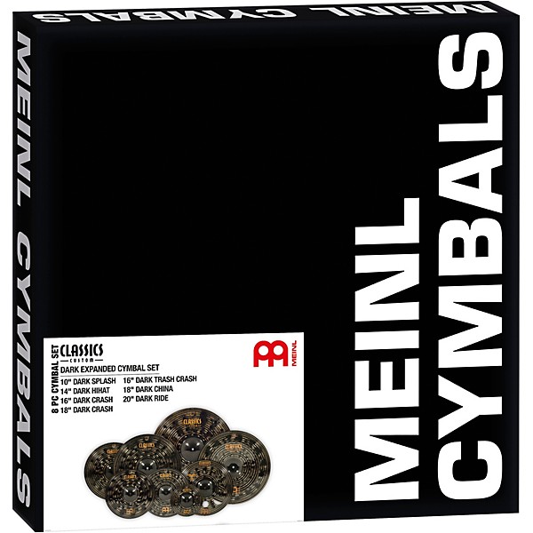 MEINL Classics Custom Dark Expanded Cymbal Set #2
