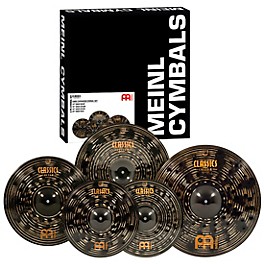MEINL Classics Custom Dark Expanded Cymbal Set #1