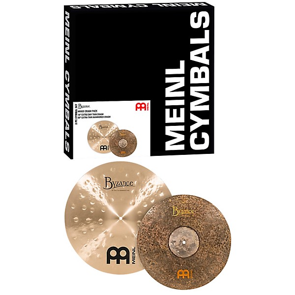 MEINL Byzance Mixed Set Crash Cymbal Pack, 18" & 20"