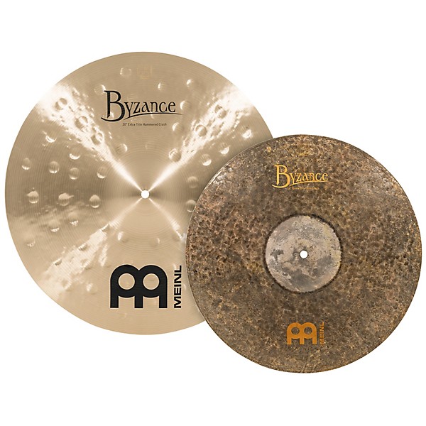 MEINL Byzance Mixed Set Crash Cymbal Pack, 18" & 20"
