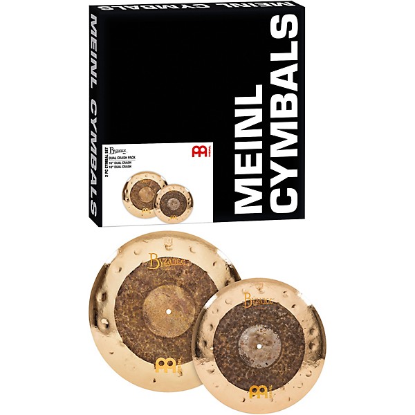 MEINL Byzance Dual Crash Pack, 16" & 18"