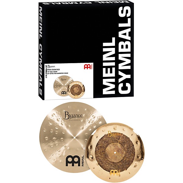 MEINL Byzance Mixed Set Crash Cymbal Pack