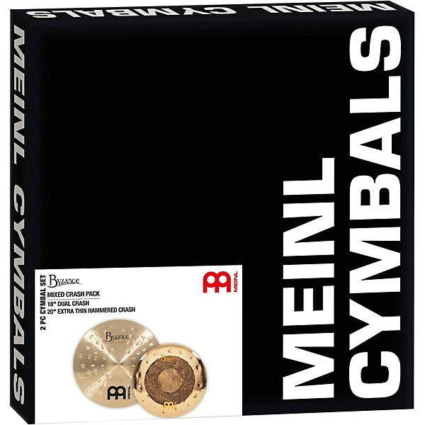 MEINL Byzance Mixed Set Crash Cymbal Pack, 18" & 20"