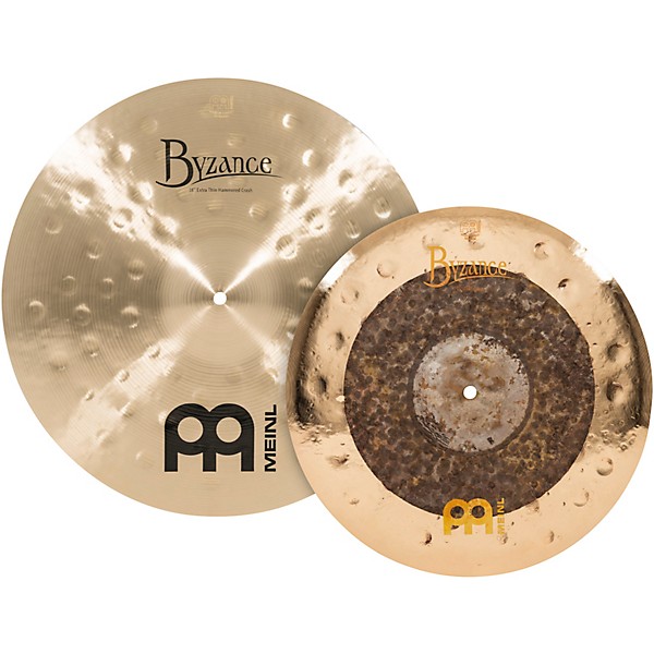 MEINL Byzance Mixed Set Crash Cymbal Pack, 16" & 18"