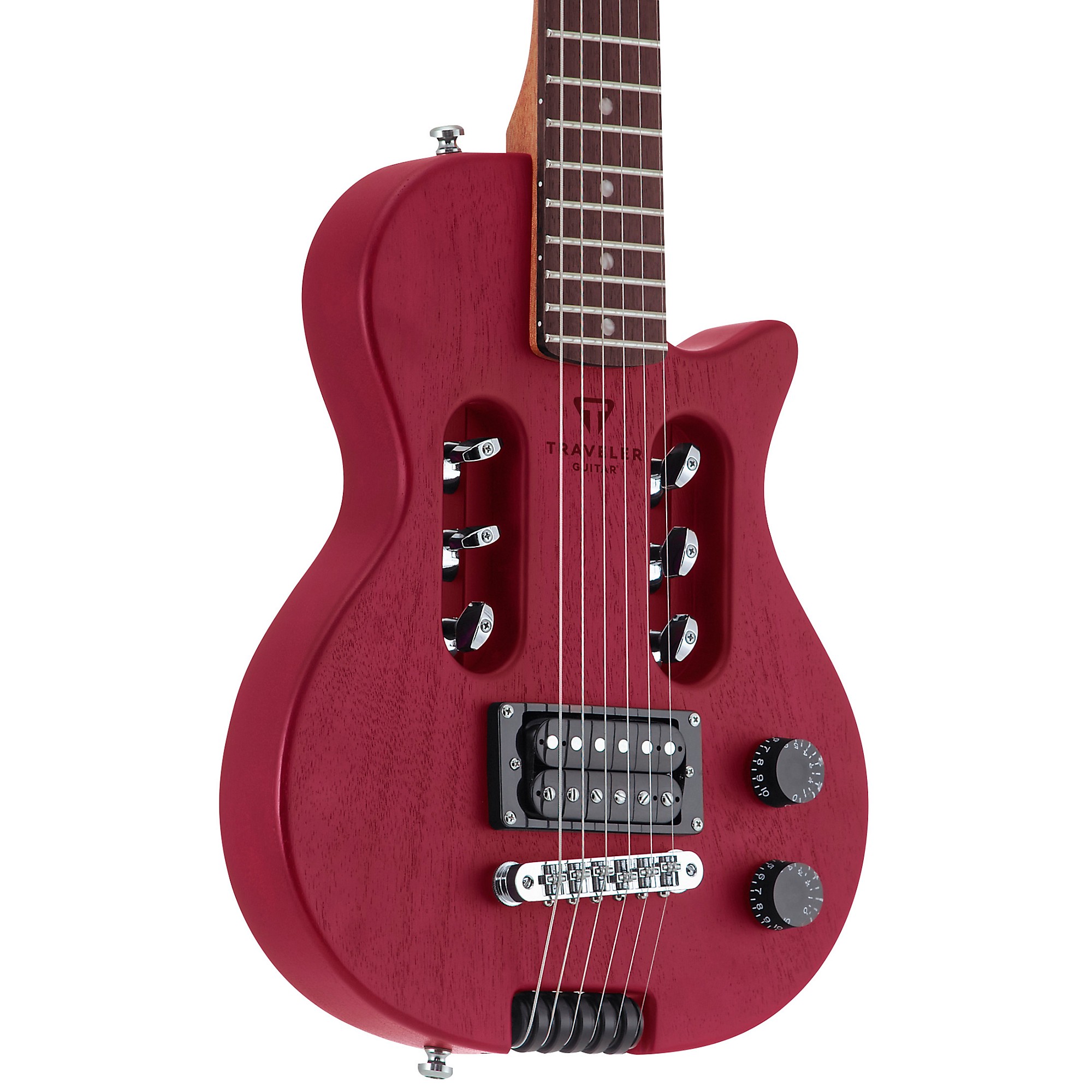 Traveler Guitar EG-1 standard トラベラー ギター Traveler Guitar EG-1 Studio Electric Guitar Satin Red | Guitar Center