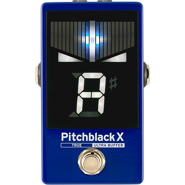 KORG Pitchblack X Pedal Tuner Limited Edition Blue