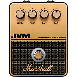 Marshall JVM Distortion and Overdrive Effects Pedal Black and Gold