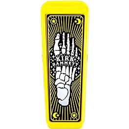 Dunlop Kirk Hammett Cry Baby Wah Pedal Yellow Sparkle Edition