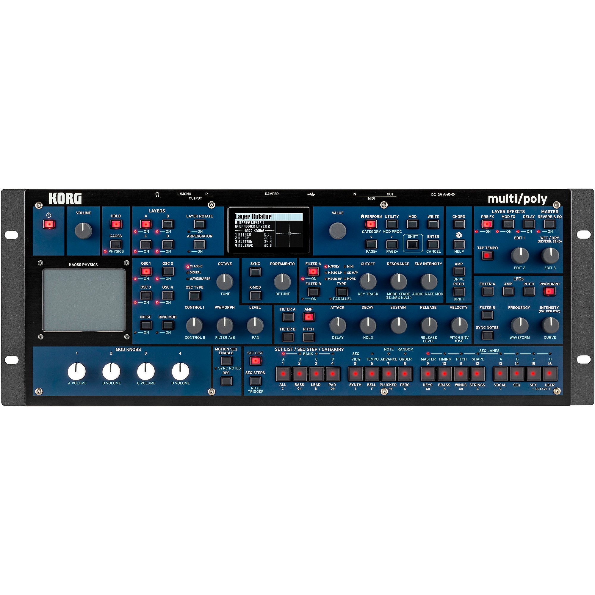 KORG OVD-1 Over Drive Demo - YouTube