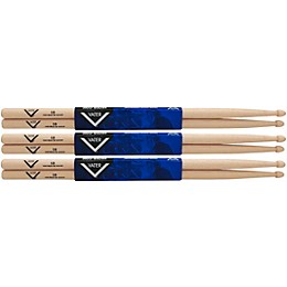 Vater Hickory Drum Sticks 3-Pack 5B Wood