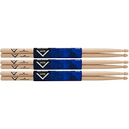 Vater Hickory Drum Sticks 3-Pack 5B Wood