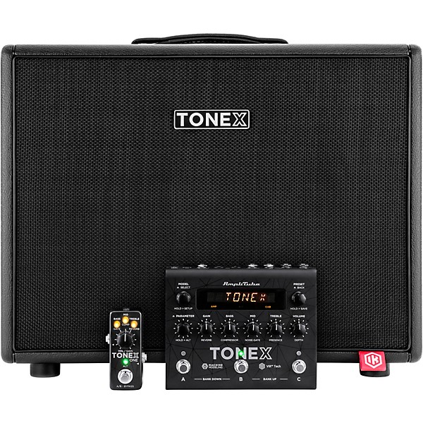 IK Multimedia TONEX 700W 1x12 FRFR Powered Speaker Cabinet Black