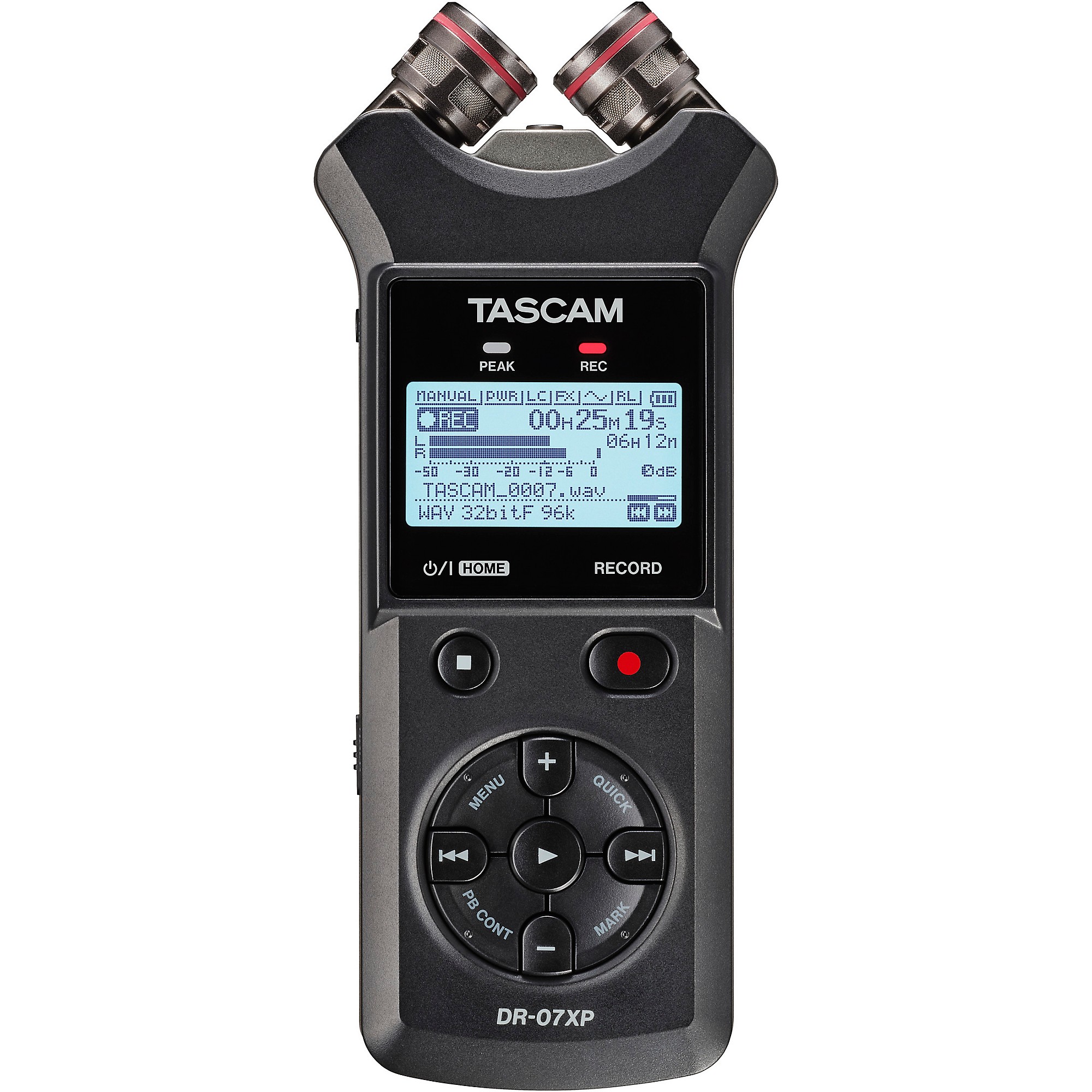 TASCAM DR-07XP 32-bit Float Audio Recorder | Guitar Center