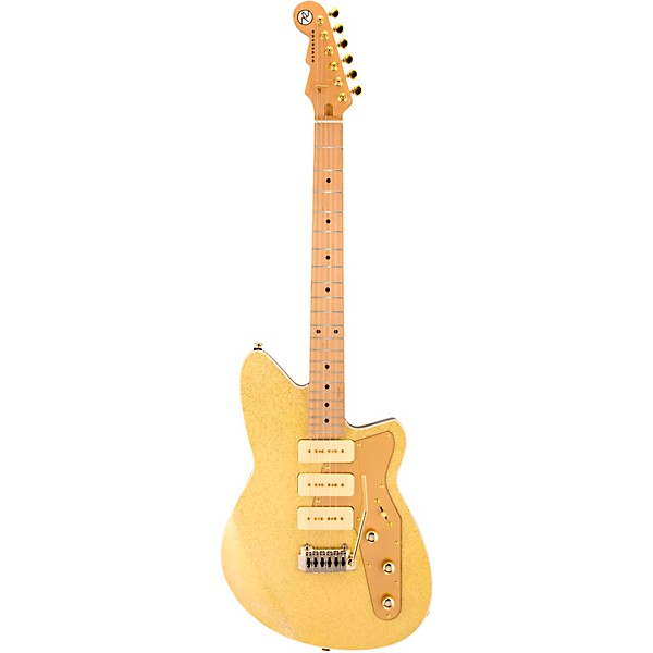 Reverend Ryan Malicsi Signature Electric Guitar White Gold Sparkle