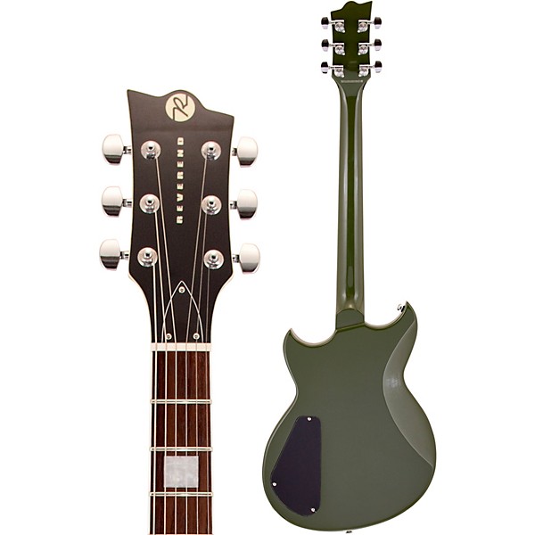 Reverend Sensei H90 Electric Guitar Army Green