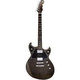 Reverend Reeves Gabrels Spacehawk HT Semi-Hollow Electric Guitar Black Sparkle