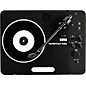 KORG handytraxx tube J Limited-Edition Portable Record Player with NuTube and Jico Clipper MM Cartridge Black/Silver