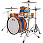 Ludwig Classic Maple 3-Piece Pro Beat Shell Pack With 24" Bass Drum Gold/Blue Tri-Band