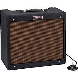 Fender Blues Junior IV 30th Anniversary 15W 1x12 Tube Guitar Combo Amp Black Western
