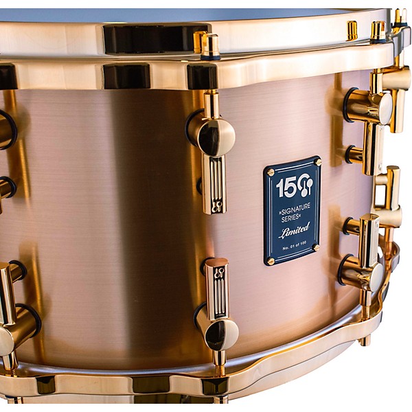SONOR 150th Anniversary Signature Series Cast Bronze Snare Drum 14 x 8 in.