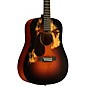 Martin DJRE Junior Street Legend Left-Handed Dreadnought Acoustic-Electric Guitar Burst thumbnail