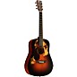Martin DJRE Junior Street Legend Left-Handed Dreadnought Acoustic-Electric Guitar Burst