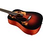 Martin DJRE Junior Street Legend Left-Handed Dreadnought Acoustic-Electric Guitar Burst