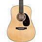 Martin D Jr E Dreadnought Acoustic-Electric Guitar Natural thumbnail
