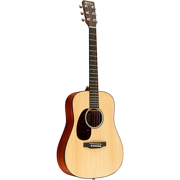 Martin DJRE Junior Left-Handed Dreadnought Acoustic-Electric Guitar Natural