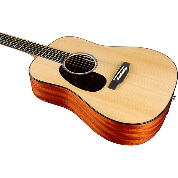 Martin DJRE Junior Left-Handed Dreadnought Acoustic-Electric Guitar Natural