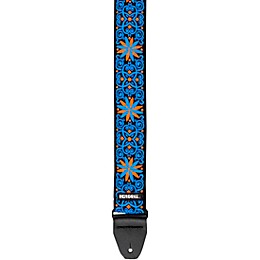 Dunlop Jimi Hendrix Blacklight Fillmore Guitar Strap Blue