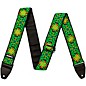 Dunlop Jimi Hendrix Blacklight Fillmore Guitar Strap Green thumbnail