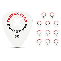 Dunlop Tortex Flex X Pick .50 mm 12 Pack
