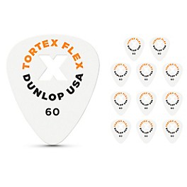 Dunlop Tortex Flex X Pick .60 mm 12 Pack