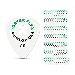 Dunlop Tortex Flex X Pick .88 mm 72 Pack