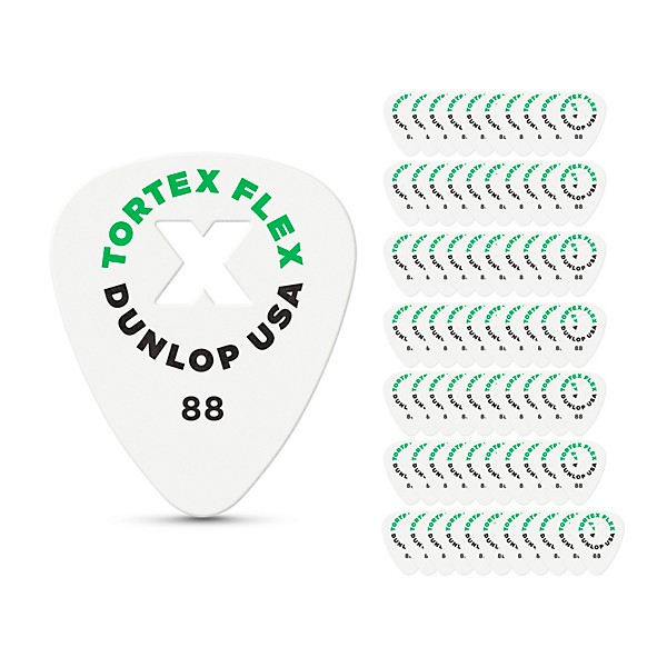 Dunlop Tortex Flex X Pick .88 mm 72 Pack
