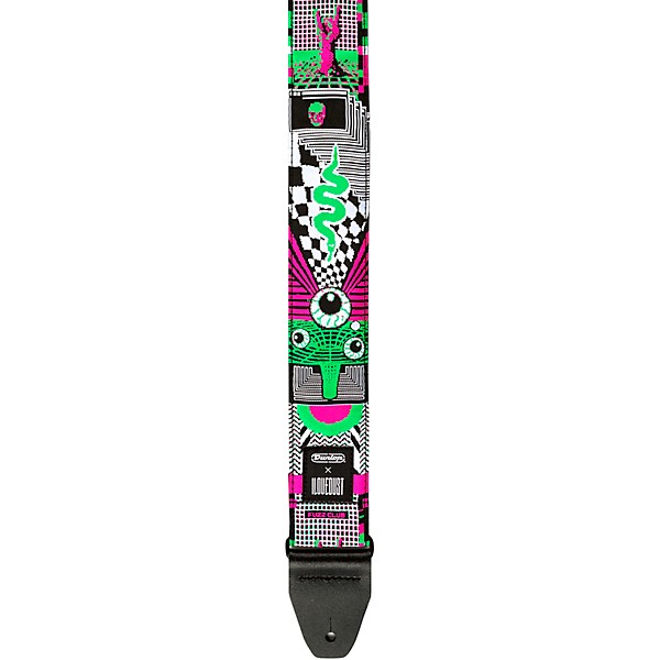 Dunlop I Love Dust Mnemonic Fuzz Guitar Strap