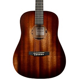 Martin D Junior E StreetMaster Dreadnought Acoustic-Electric Guitar Dark Mahogany