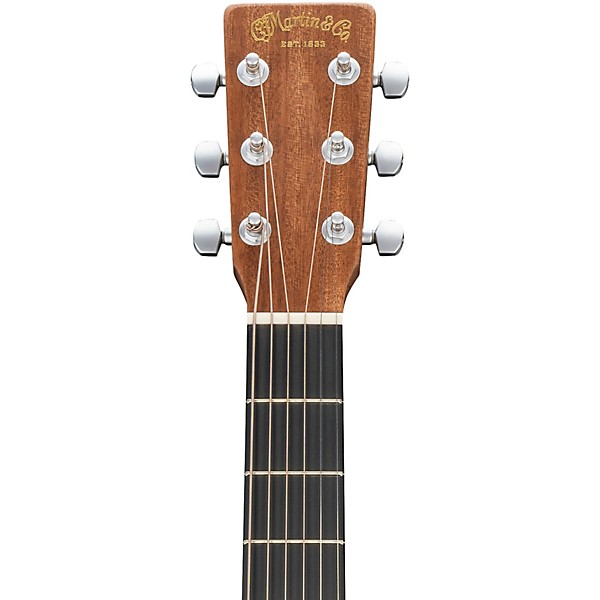 Open Box Martin D Jr E StreetMaster Dreadnought Acoustic-Electric Guitar Level 2 Dark Mahogany 197881387952