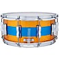 Ludwig Classic Maple Snare Drum 14 x 6.5 in. Gold/Blue Tri-Band