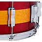 Ludwig Classic Maple Snare Drum 14 x 6.5 in. Red/Gold Tri-Band