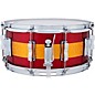 Ludwig Classic Maple Snare Drum 14 x 6.5 in. Red/Gold Tri-Band