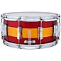 Ludwig Classic Maple Snare Drum 14 x 6.5 in. Red/Gold Tri-Band