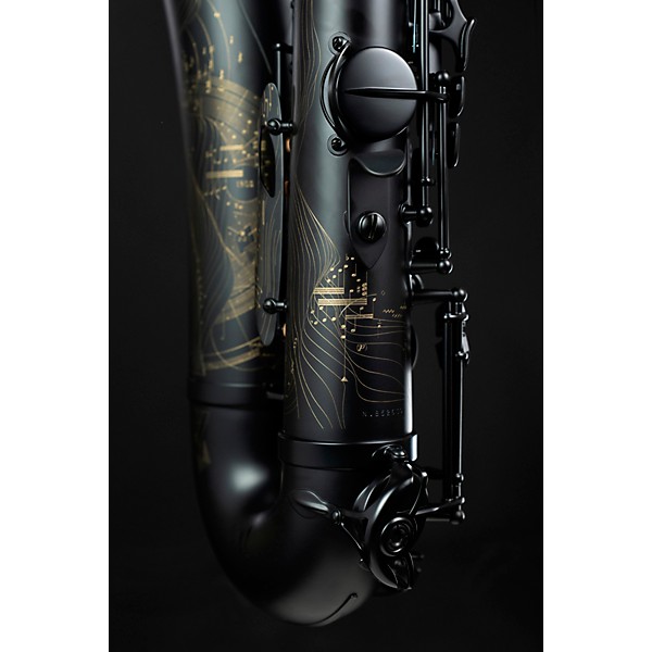 Selmer Paris Supreme Limited-Edition Bb Tenor Saxophone Matte Black Black Matte Keys