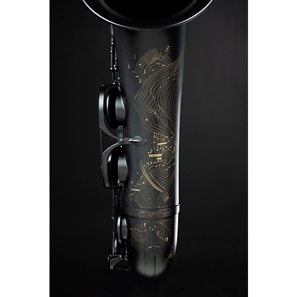 Selmer Paris Supreme Limited-Edition Bb Tenor Saxophone Matte Black Black Matte Keys