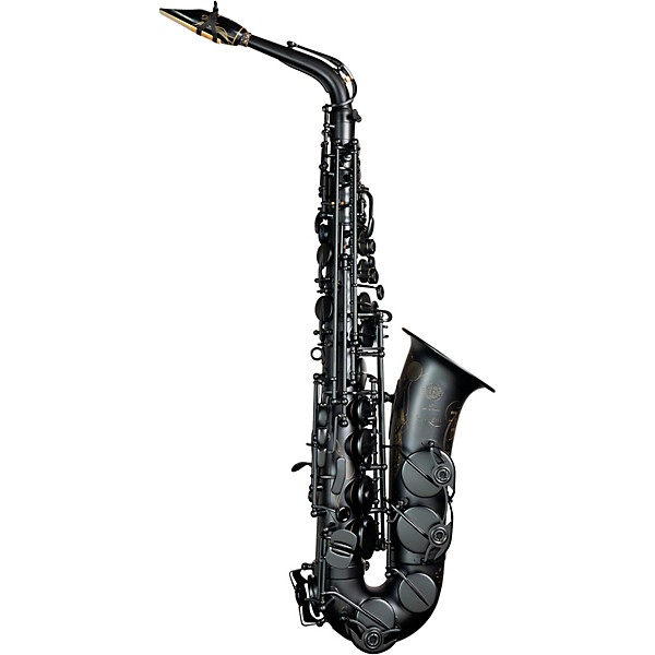 Selmer Paris Supreme Limited Edition Eb Alto Saxophone Matte Black Black Matte Keys