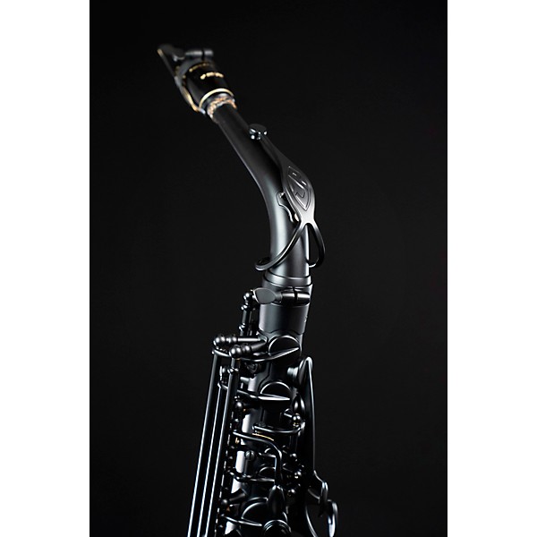 Selmer Paris Supreme Limited Edition Eb Alto Saxophone Matte Black Black Matte Keys