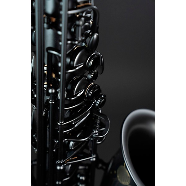 Selmer Paris Supreme Limited Edition Eb Alto Saxophone Matte Black Black Matte Keys
