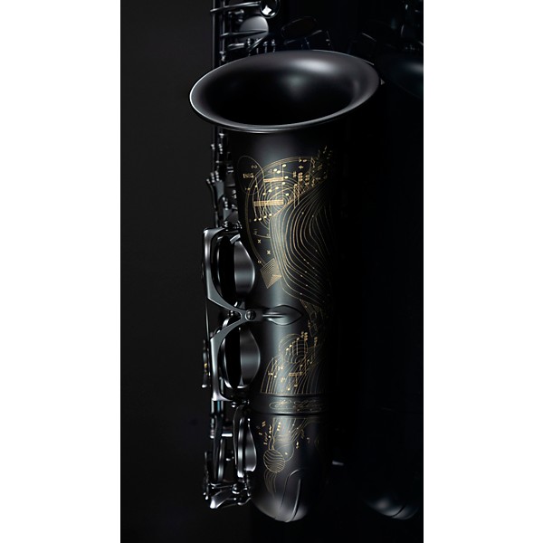 Selmer Paris Supreme Limited Edition Eb Alto Saxophone Matte Black Black Matte Keys